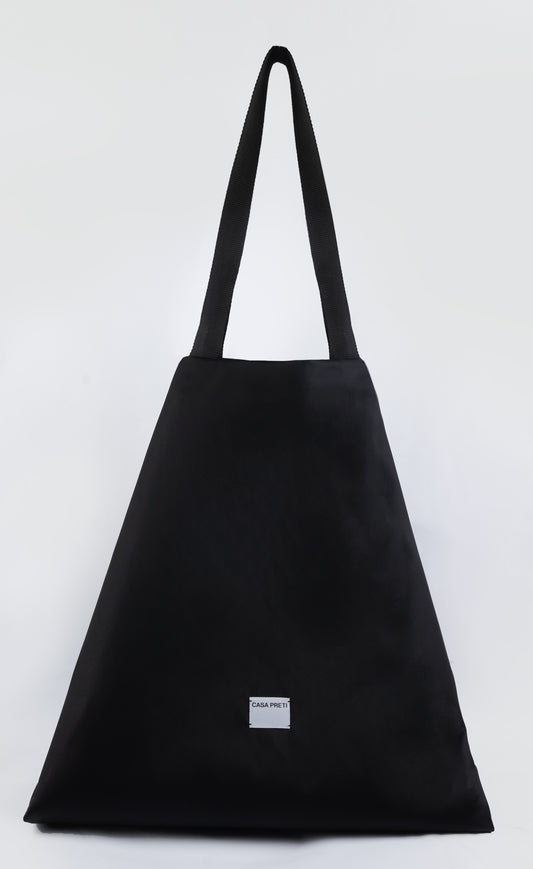 Borsa grande "Casa" in nylon rigenerato